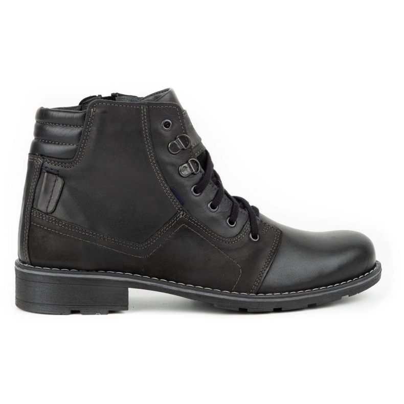 Mario Pala 323 botas de neve pretas preto