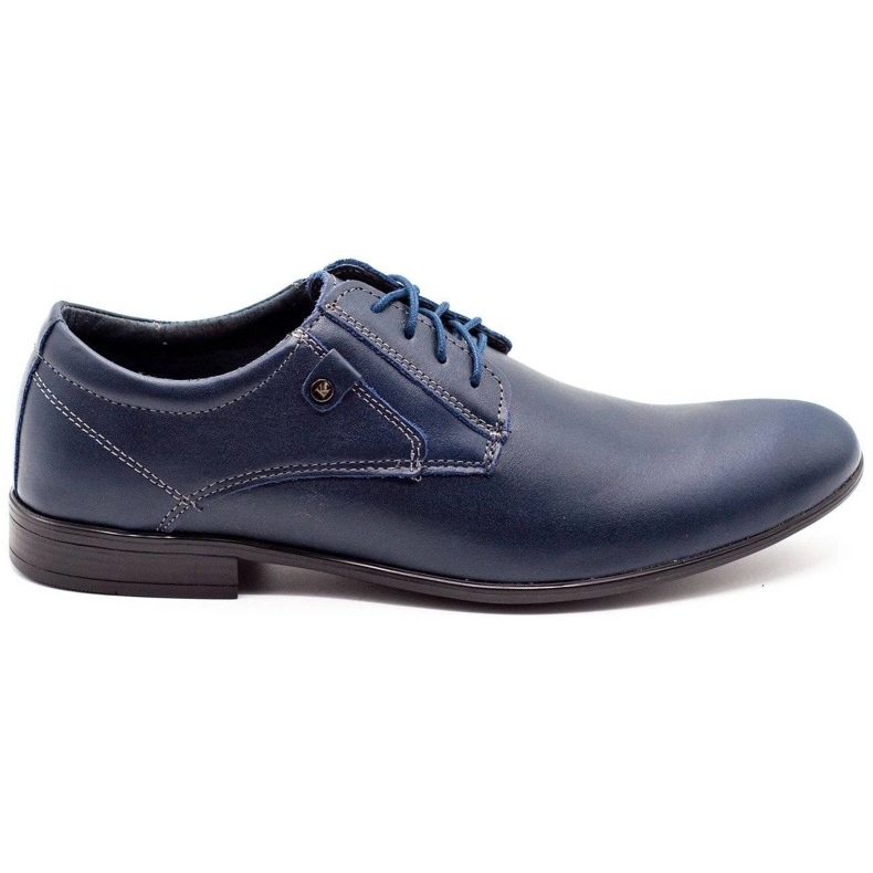 KOMODO Sapatos masculinos formais 850 azul marinho