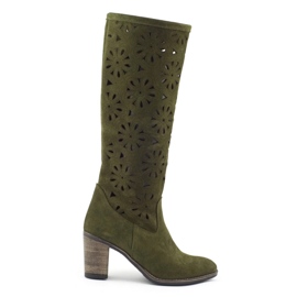 Olivier Botas verdes abertas