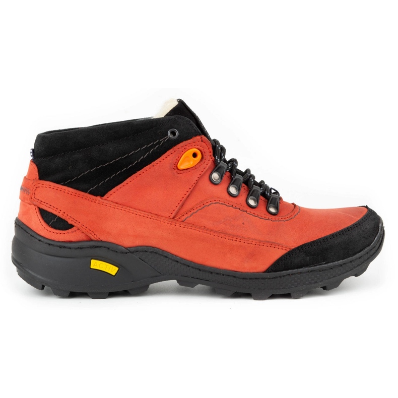 Olivier Sapatos de inverno masculinos vermelhos 139GT