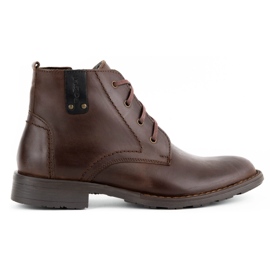 Polbut Sapatos de inverno masculino C20 marrom escuro