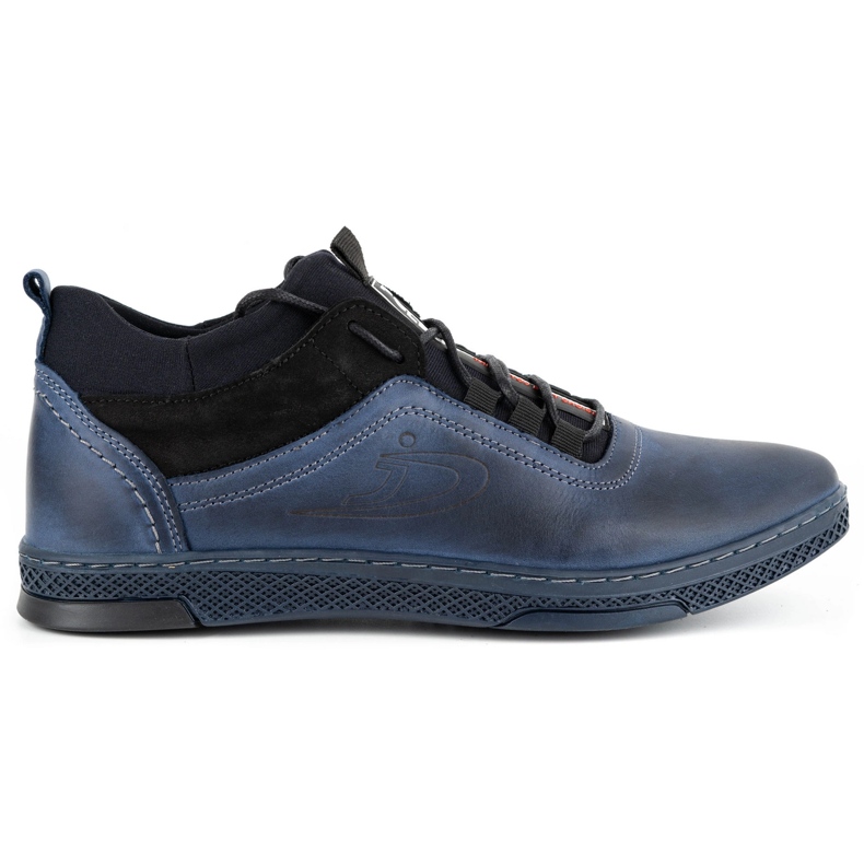 Polbut Sapatos de inverno masculino K27F azul marinho
