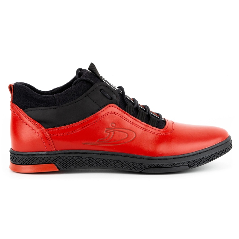 Polbut Botas de inverno masculinas vermelhas K27F vermelho