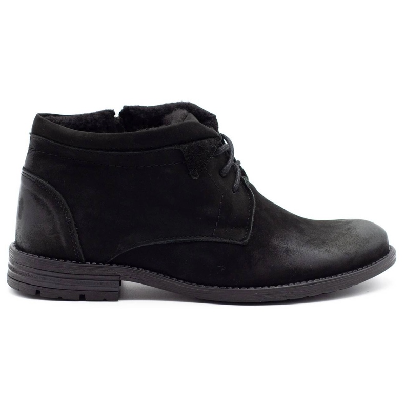 KOMODO Botas de inverno masculinas negras 834K preto