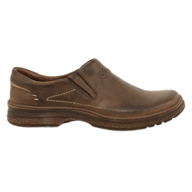 KOMODO 869 sapatos masculinos casuais marrons marrom