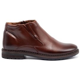 Mario Pala Botas de inverno masculinas marrons de 293 MP marrom