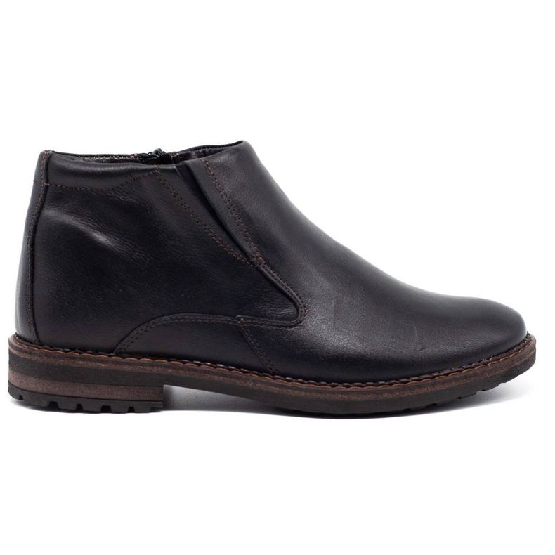 Mario Pala Botas de inverno masculinas negras de 293 MP preto