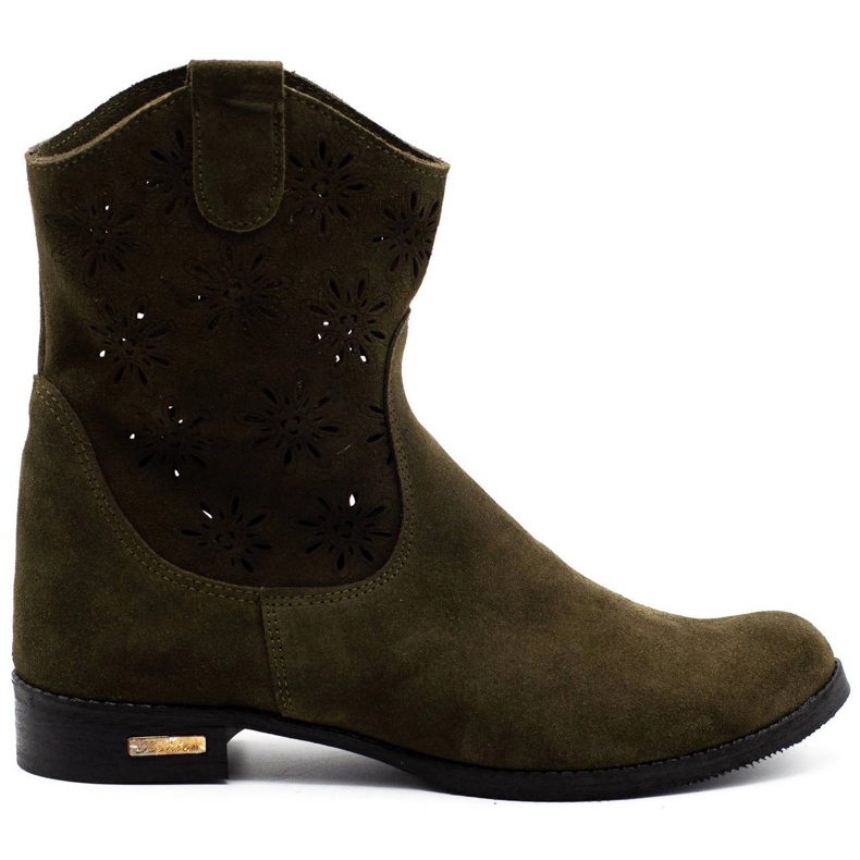 Olivier Botas Janet com orifícios verdes confortáveis