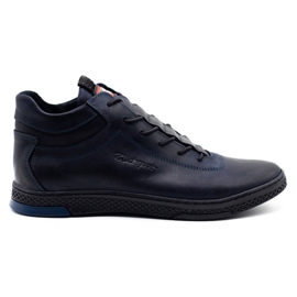 Polbut Sapatos de inverno masculino K26F azul marinho azul-marinho