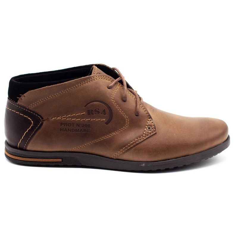 Polbut Sapatos masculinos com isolamento marrom C37F castanho