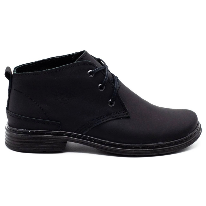Polbut Botas quentes masculinas 191F pretas preto
