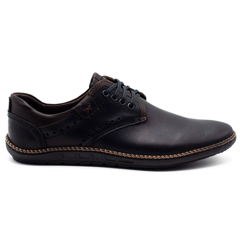 Polbut Sapatos casuais masculinos 402E pretos