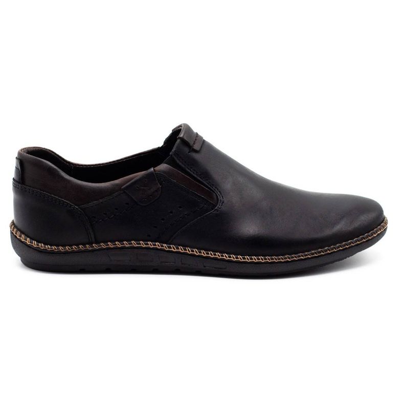 Polbut Sapatos masculinos negros 401E preto