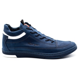 Polbut Sapatos de inverno masculino K25F azul marinho azul-marinho