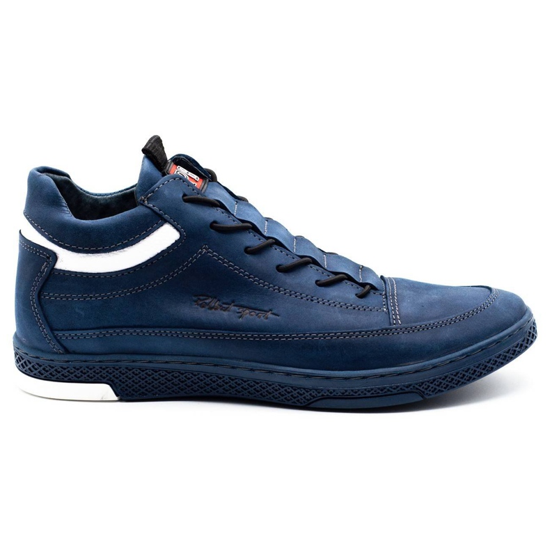 Polbut Sapatos de inverno masculino K25F azul marinho