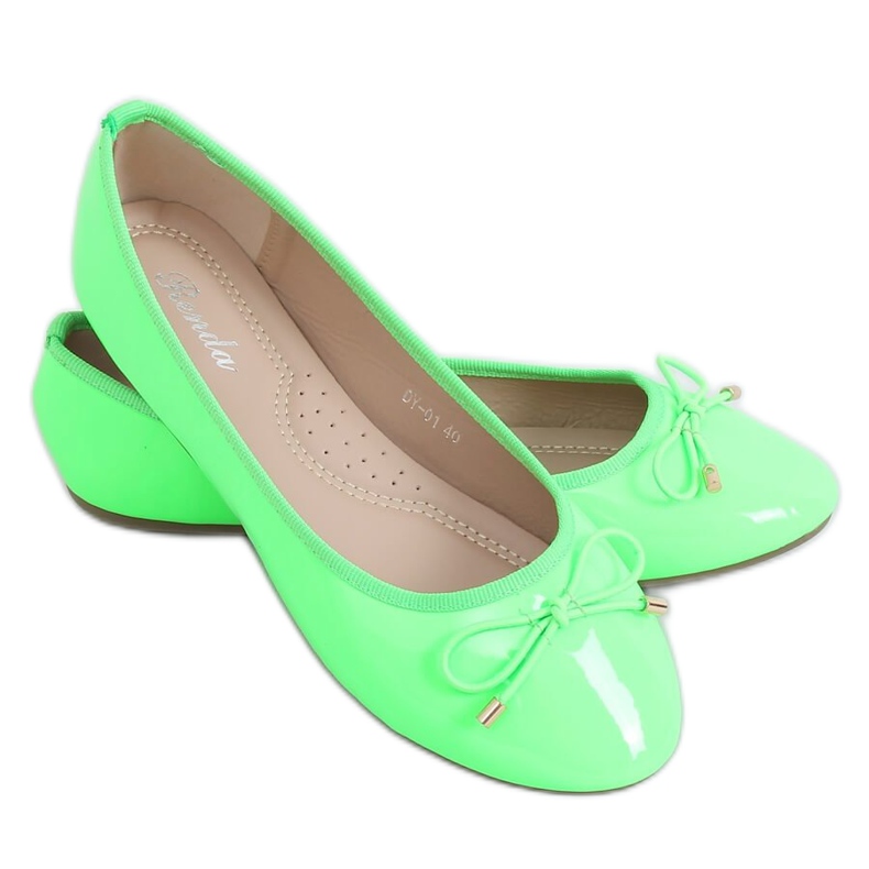 Bailarinas verdes neon DY-01 Green