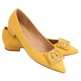 Nariz de mel de amêndoa de bailarinas FM3107A amarelo Nariz de mel de amêndoa de bailarinas FM3107A amarelo