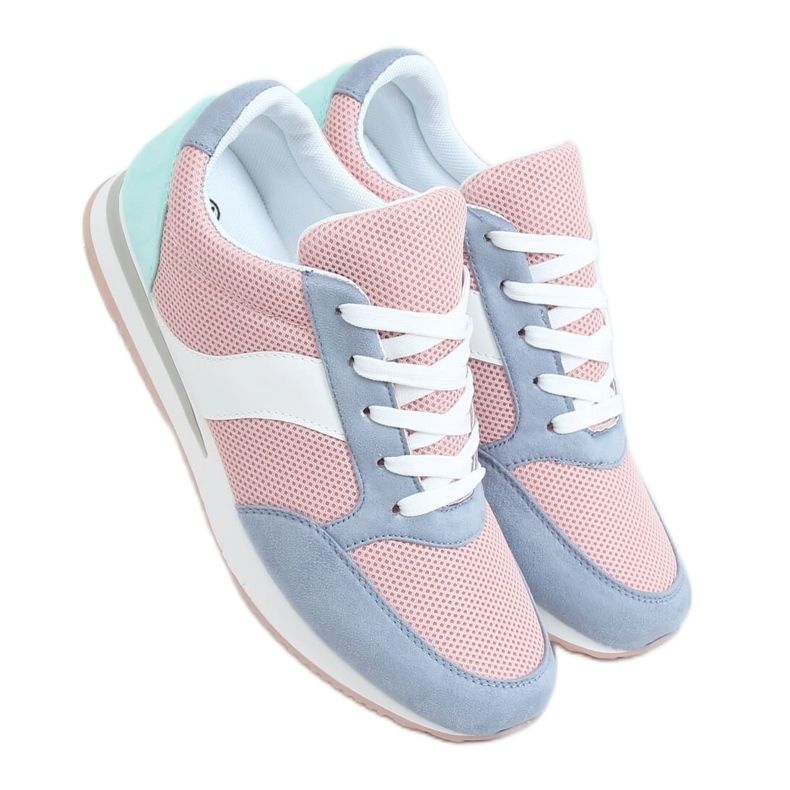 Tênis esportivos multicoloridos SC26 Blue rosa