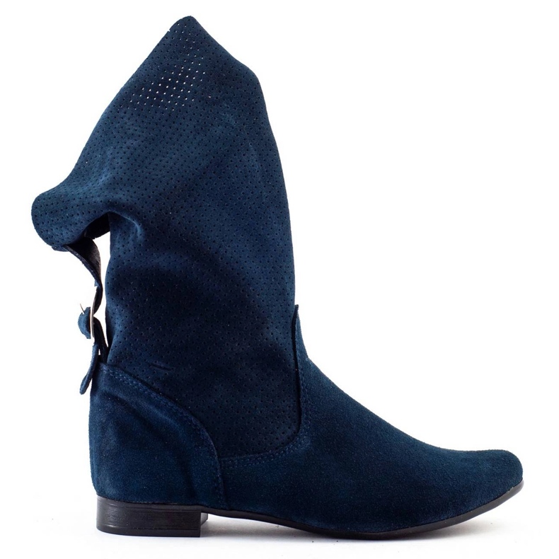 Olivier Botas a céu aberto Elena azul marinho