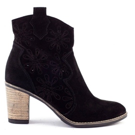 Olivier Openwork de salto alto Lena preto Olivier Openwork de salto alto Lena preto