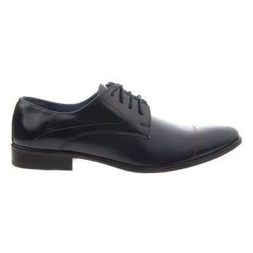 Sapatos formais masculinos 199 azul marinho