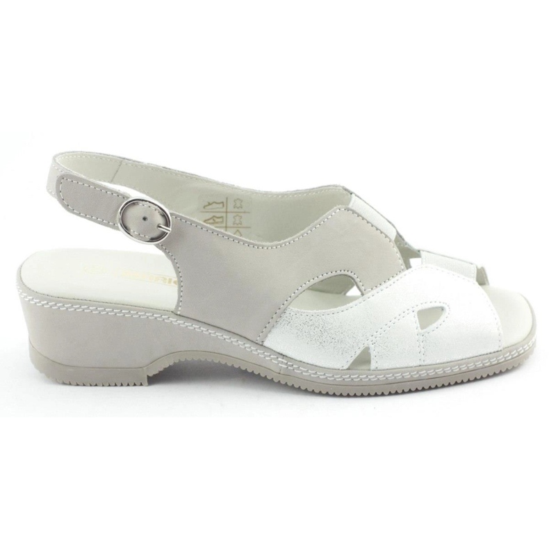 Sandálias femininas Gray Mariettas 3511 cinza