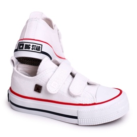 Tênis infantil com velcro Big Star HH374199 branco
