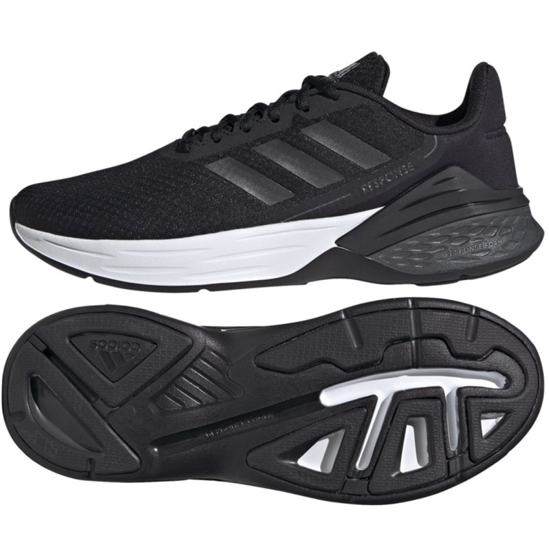Tênis de corrida Adidas Response Sr W FX3642 preto