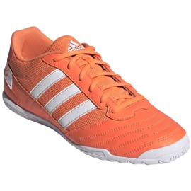Sapatos de interior adidas Super Sala In M G55909 multicolorido laranja