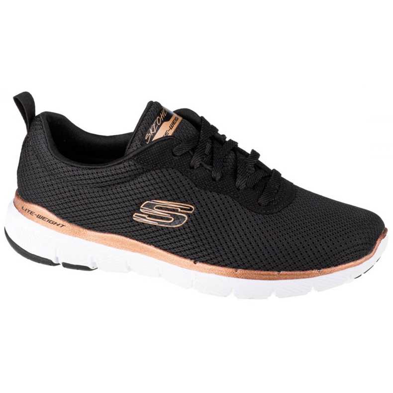 Skechers Flex Appeal 3.0 W 13070-BKRG Shoes preto dourado