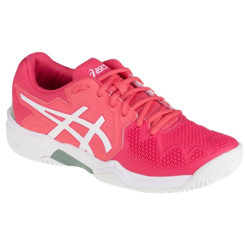 Asics Gel-Resolução 8 Clay Gs Jr 1044A019-702 rosa Asics Gel-Resolução 8 Clay Gs Jr 1044A019-702 rosa