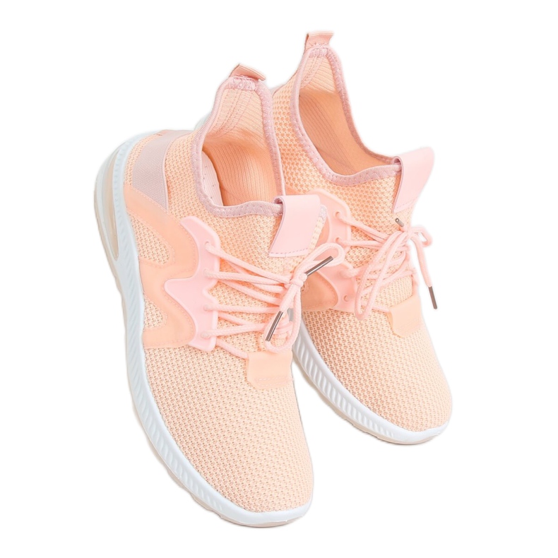 Sapatos esportivos femininos rosa B0-70 rosa