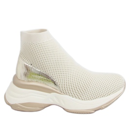 Gold HQ209 Golden Socks Calçados esportivos dourado