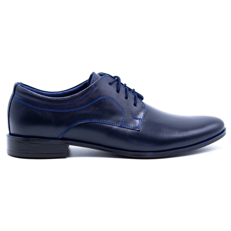 Lukas Sapatos formais masculinos 108 azul marinho