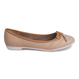 Bailarinas com arco CS003 bege