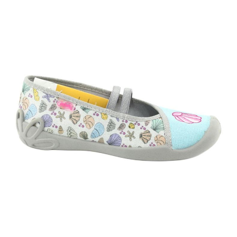 Calçados infantis Befado 116Y271 azul cinza multicolorido