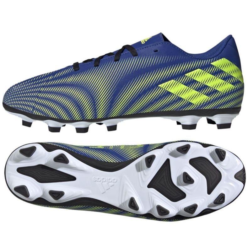 Chuteiras Adidas Nemeziz.4 FxG M FW7408 multicolorido azul