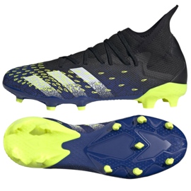Chuteiras Adidas Predator Freak.3 Fg M FY0610 branco, preto, real preto