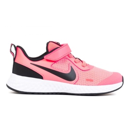 Tênis Nike Revolution 5 Psv Jr BQ5672-602 branco rosa