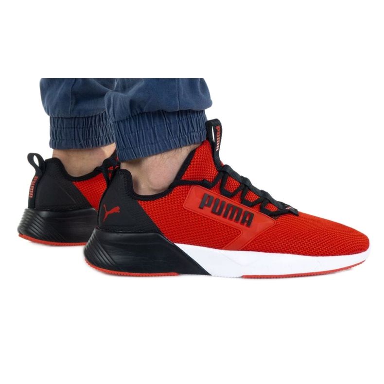 Puma Retaliate M 192340 11 sapatos vermelho