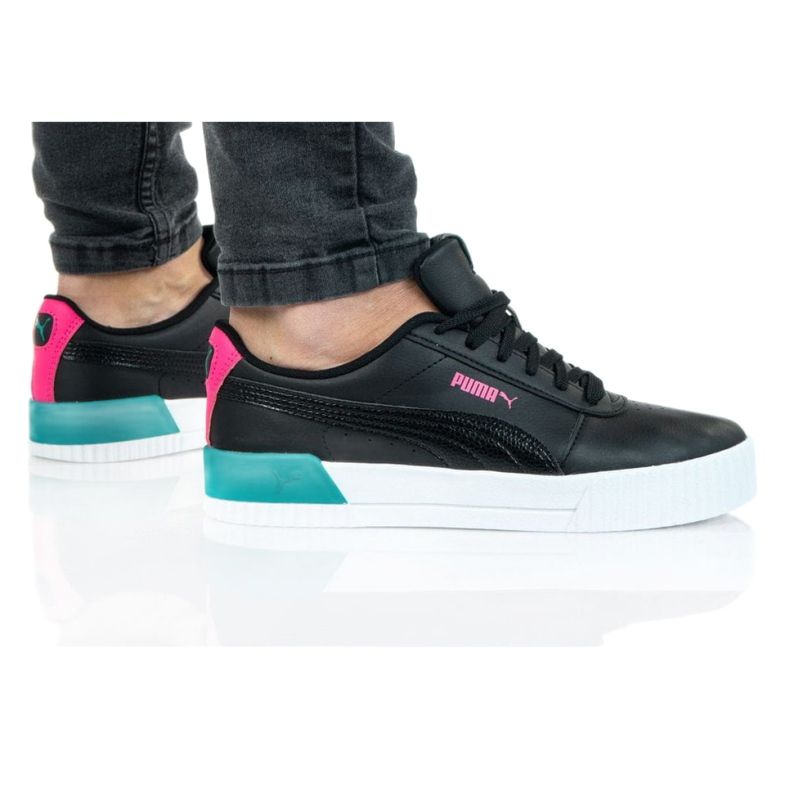 Puma Carina Vivid Jr 374695 02 preto azul marinho
