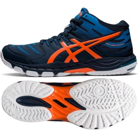 Tênis de vôlei Asics GEL-BEYOND Mt 6 M 1071A050-400 multicolorido azul marinho Tênis de vôlei Asics GEL-BEYOND Mt 6 M 1071A050-400 multicolorido azul marinho