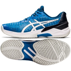 Tênis Asics Sky Elite Ff M 1051A031-404 voleibol multicolorido azul Tênis Asics Sky Elite Ff M 1051A031-404 voleibol multicolorido azul