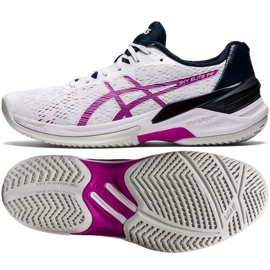 Tênis Asics Sky Elite Ff W 1052A024-103 voleibol multicolorido branco