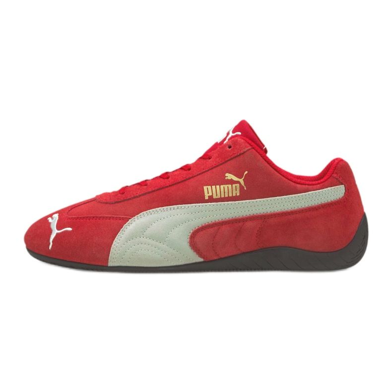 Sapatos Puma Velocidade Cat Ls M 380173 04 branco vermelho