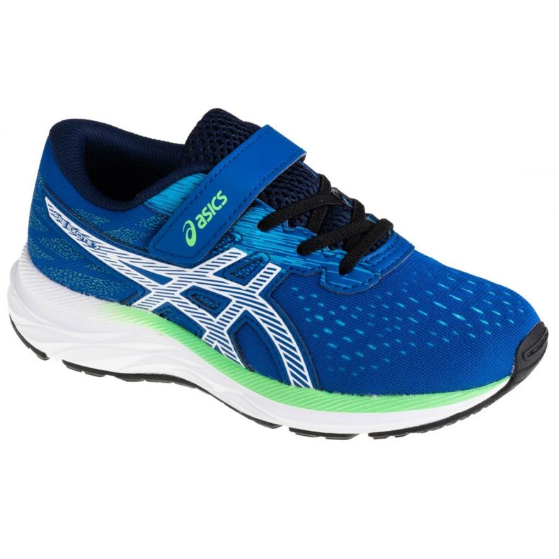 Asics Pre Excite 7 Ps Jr 1014A101-401 branco azul marinho azul