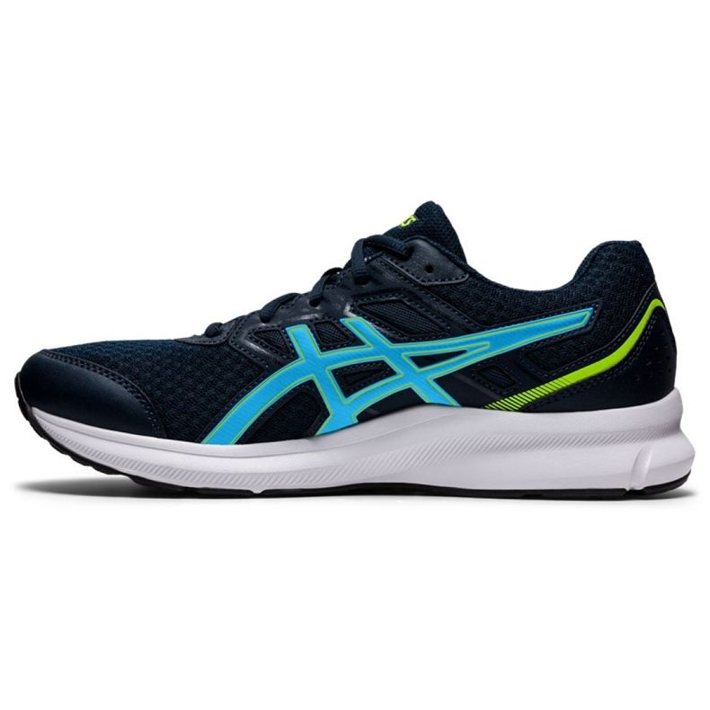 Tênis Asics Jolt 3 Jr 1011B034 400 azul marinho multicolorido