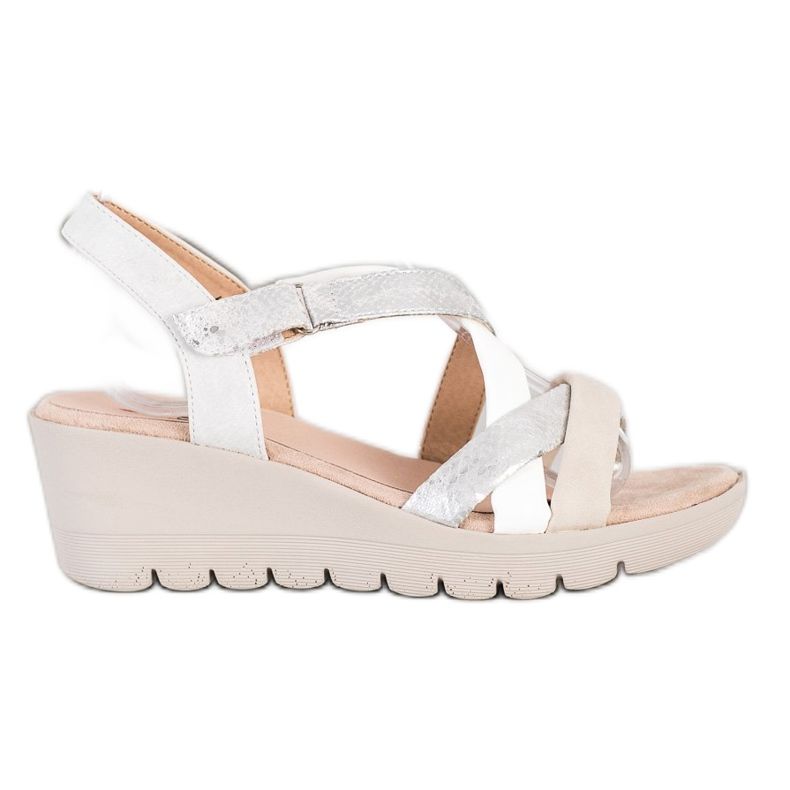 Kylie Sandálias leves com velcro multicolorido Kylie Sandálias leves com velcro multicolorido