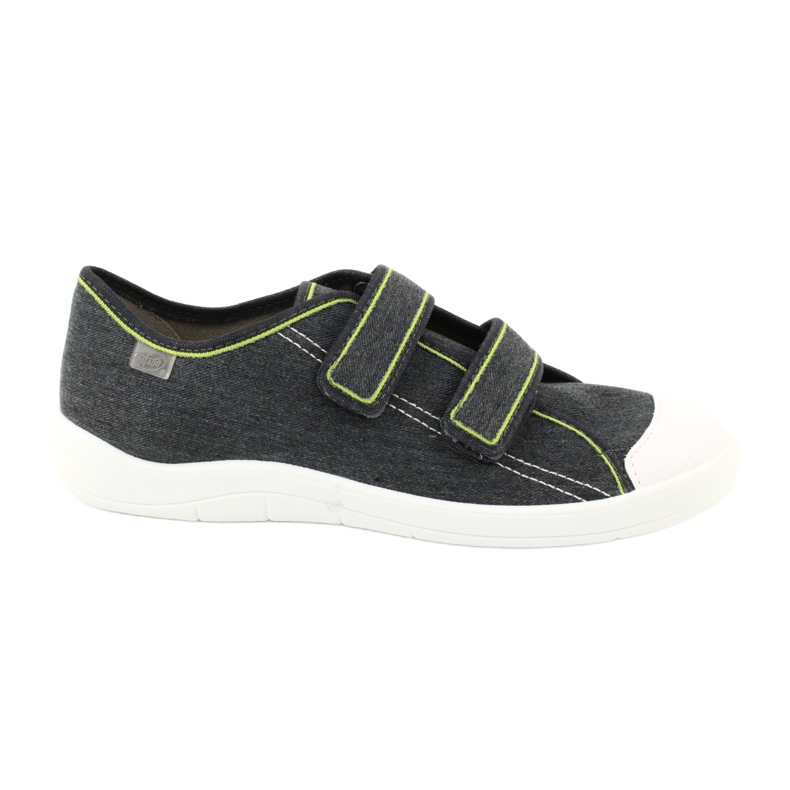 Sapatos juvenis Befado 124Q006 cinza verde