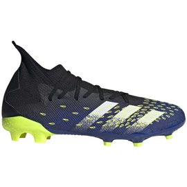 Chuteiras adidas Predator Freak.3 Fg preto e azul FY0610